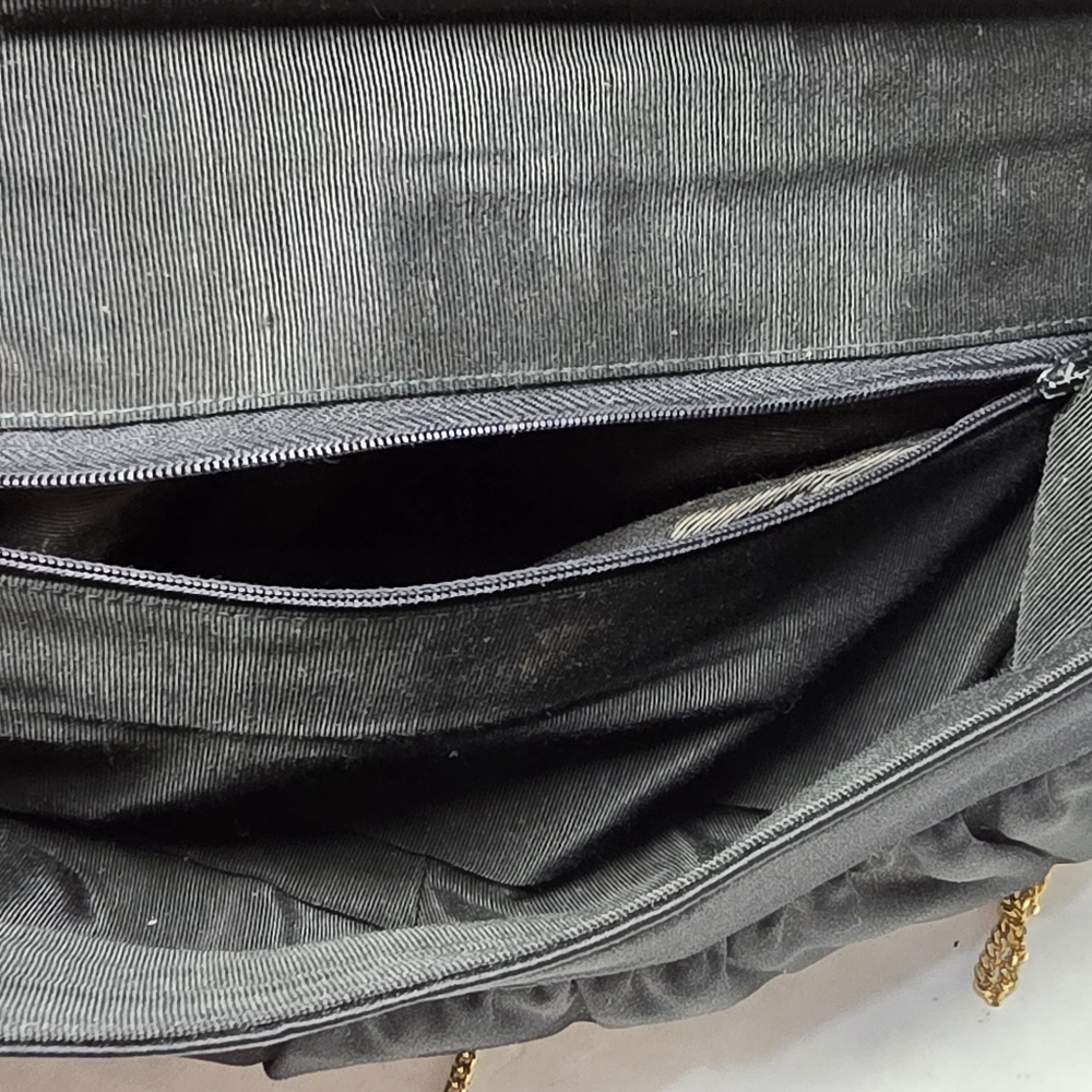 Vintage Black Crown Lewis Handbag Mid Century Modern Handbag, - Picture 7 of 15